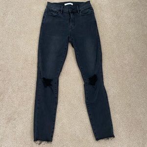 PACSUN black high rise jeans